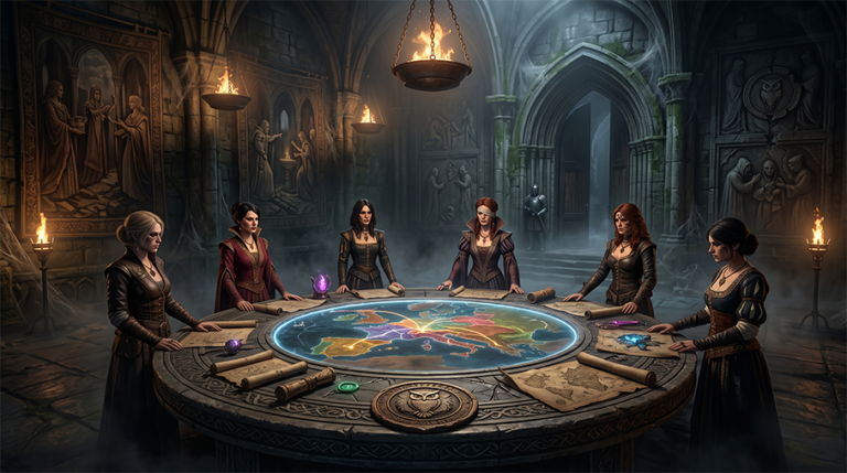 فرقه جادوگران لوژ (The Lodge of Sorceresses)