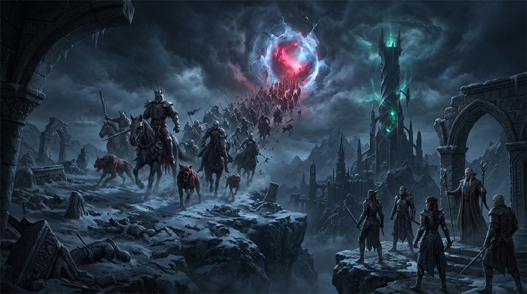 فرقه سواران سرخ (Dearg Ruadhri / The Wild Hunt)